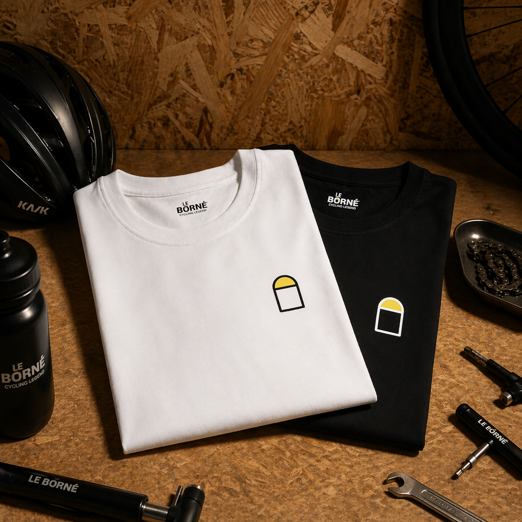 T-shirt cyclisme Col du Tourmalet - Le Borné