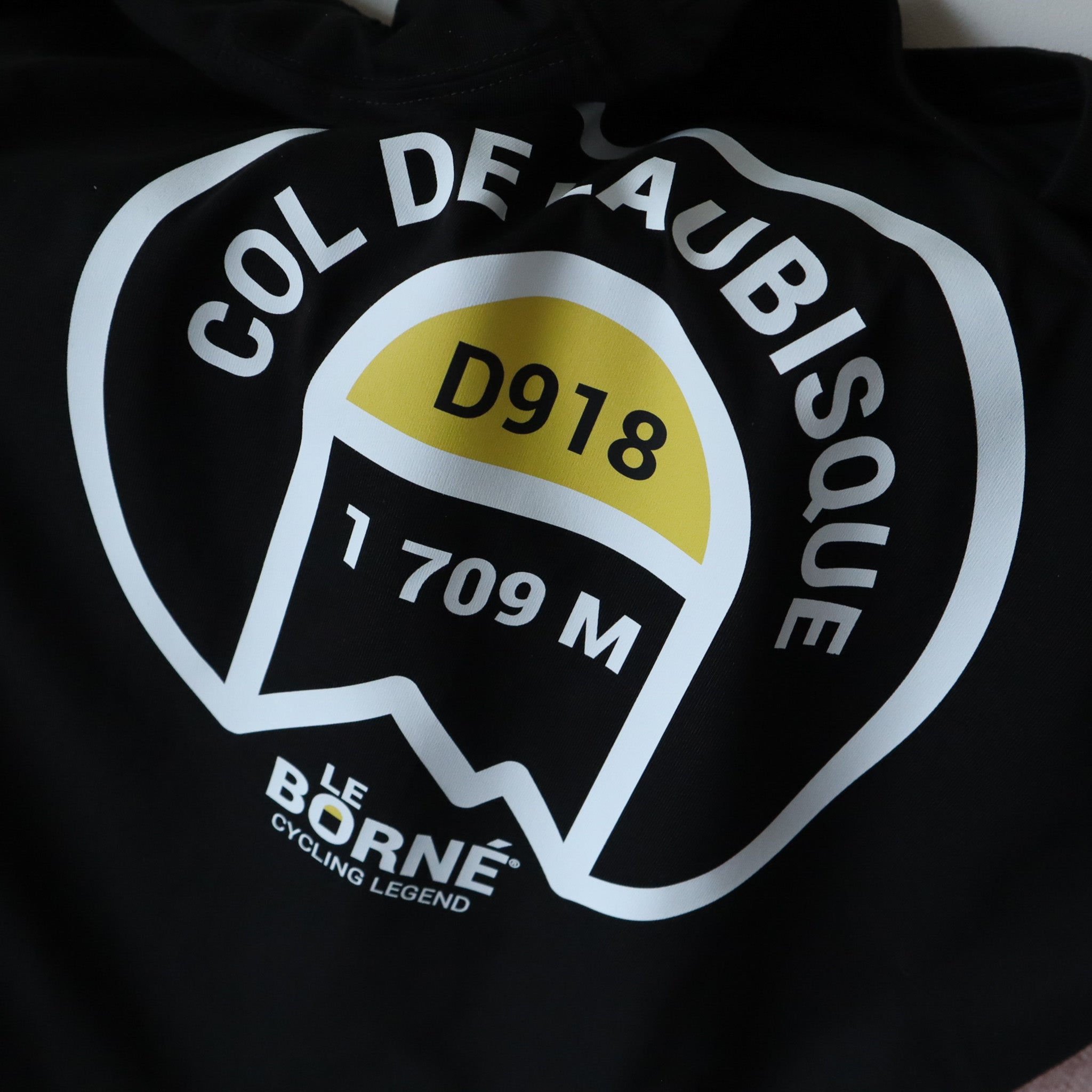 T-shirt cyclisme Col de L'Aubisque - Le Borné