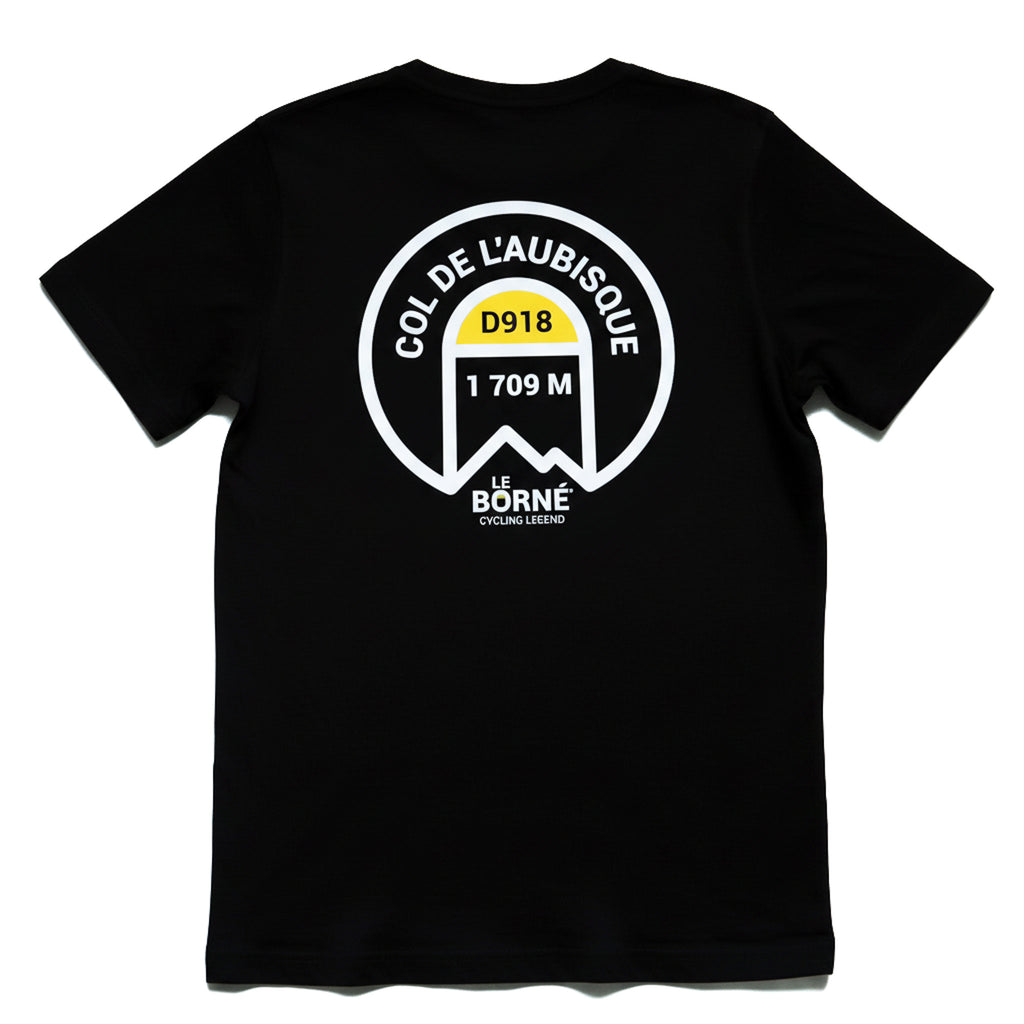 T-shirt cyclisme Col de L'Aubisque - Le Borné