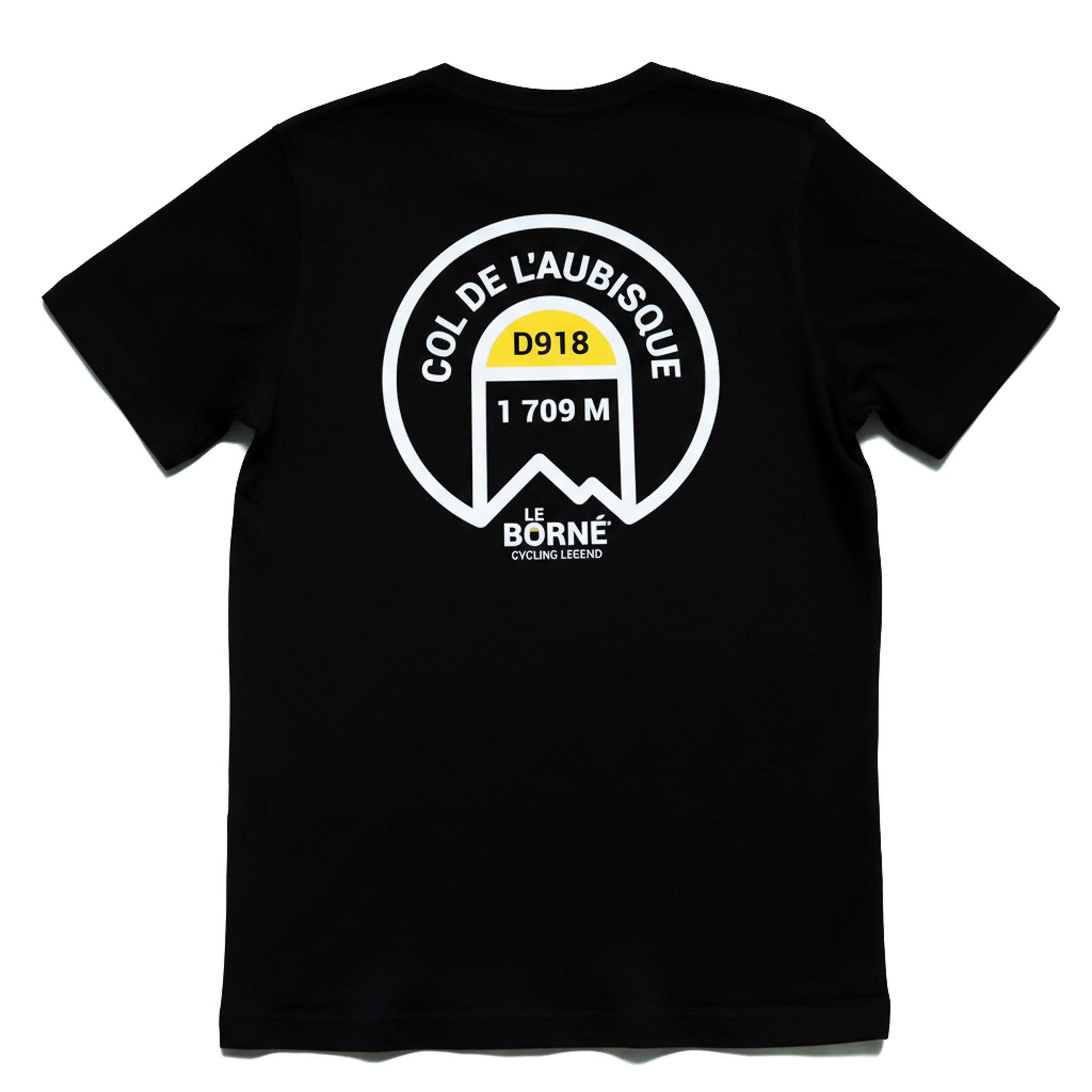 T-shirt cyclisme Col de L'Aubisque - Le Borné