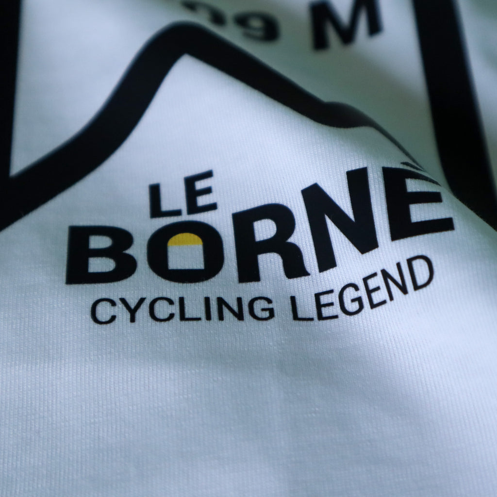 T-shirt cyclisme Col du Tourmalet - Le Borné
