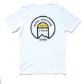 Dos du t-shirt cyclisme Mont Ventoux avec logo imprimé blanc